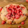 Cookies géant — Chocolat noir et praline rose ( lot de 4 )